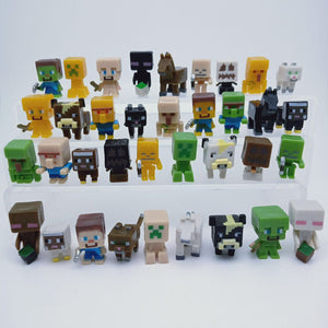 33 Mine•craft mini figures cake decorations kid toys
