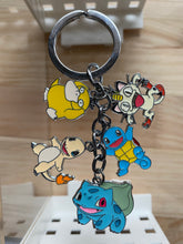 Load image into Gallery viewer, Anime fashion metal keychain
