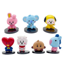 Load image into Gallery viewer, 401 BTS mini figures cake decorations
