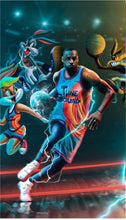 Load image into Gallery viewer, Kids basketball t-shirt and shorts
