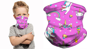 3D printing funny kids masks fashion multifunctional scarf