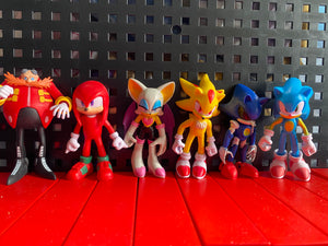 06 So•nic mini figures cake decorations kid toys