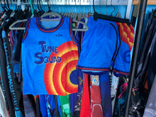 Load image into Gallery viewer, Kids basketball t-shirt and shorts
