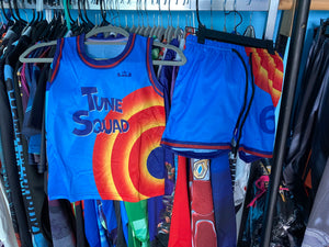 Kids basketball t-shirt and shorts