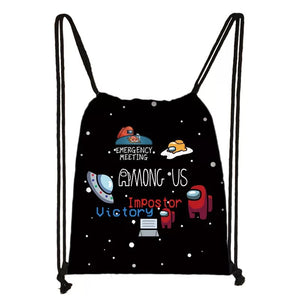 07 Among.us Game fashion string bag
