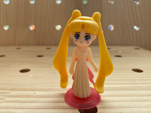 Anime S Moon mini figures cake decoration
