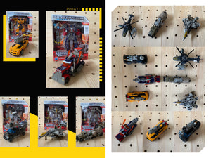 12 Transformers toys