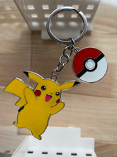 Load image into Gallery viewer, Anime fashion metal keychain
