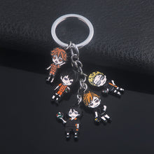 Load image into Gallery viewer, Anime fashion metal keychain

