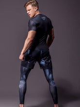 Load image into Gallery viewer, Fashion sport clothes tight training clothes 3D printing punish gym gears

