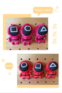 Squid game plush doll kid toys