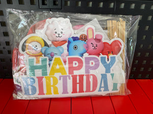 401 BTS birthday party decoration