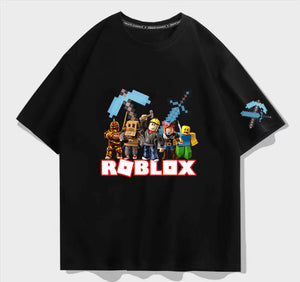 13 Ro•blox kid t-shirt 100% cotton fashion clothes