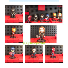 Load image into Gallery viewer, 301 Movie Superhero mini figures cake decorations
