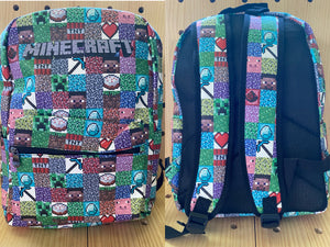 33 Mine-Craft schoolbags fashion backpacks