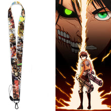 Load image into Gallery viewer, Anime lanyard keychain and basketball lanyard movie figures lanyard
