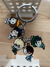 Load image into Gallery viewer, Anime fashion metal keychain
