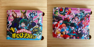 Anime My•hero fashion PU wallet