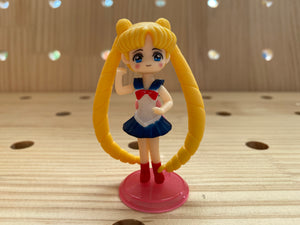 Anime S Moon mini figures cake decoration