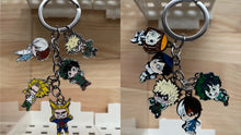 Load image into Gallery viewer, Anime fashion metal keychain
