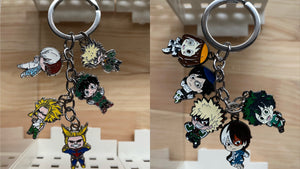 Anime fashion metal keychain