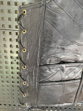 Load image into Gallery viewer, Motorcycle vest leather motorbike clothes

