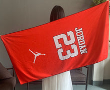 Load image into Gallery viewer, Hip-pop Basketball towel and superhero towel
