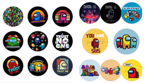 07 Among.us Game badge