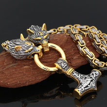 Load image into Gallery viewer, Hip-pop Viking necklace
