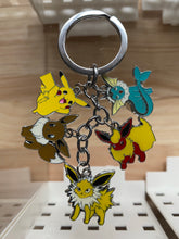 Load image into Gallery viewer, Anime fashion metal keychain
