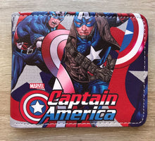 Load image into Gallery viewer, Anime superhero fashion PU wallet
