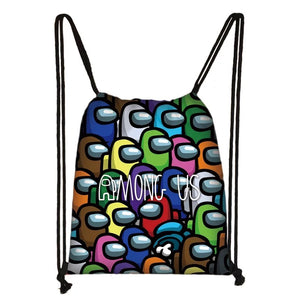 07 Among.us Game fashion string bag