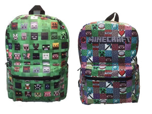 33 Mine-Craft schoolbags fashion backpacks