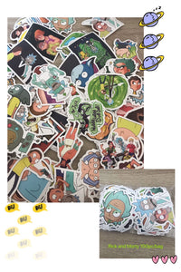 49 R & M Cartoon stickers