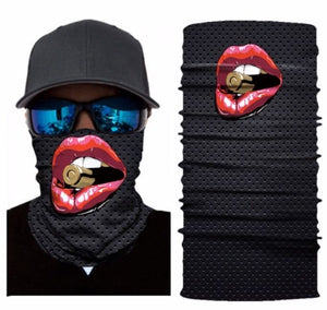 3D printing funny masks fashion multifunctional scarf 01-25