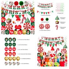 Load image into Gallery viewer, 404 Marry  Christmas theme party decoration
