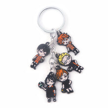 Load image into Gallery viewer, Anime fashion metal keychain
