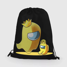 Load image into Gallery viewer, 07 Among.us Game bag fashion backpack string bag
