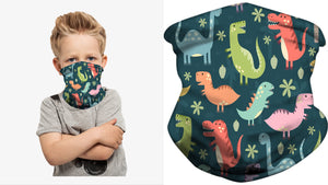 3D printing funny kids masks fashion multifunctional scarf