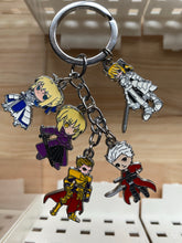 Load image into Gallery viewer, Anime fashion metal keychain
