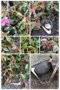 Hip-pop fashion necklace/earrings