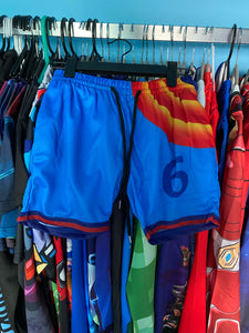 Kids basketball t-shirt and shorts