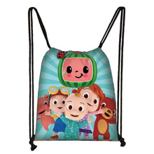 Load image into Gallery viewer, 27 Backpack Coco•melon string bag
