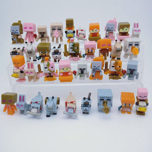 33 Mine•craft mini figures cake decorations kid toys