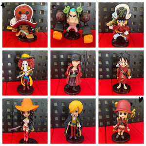 203 Anime one p mini figures cake decorations