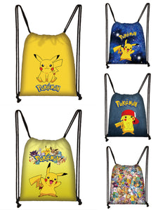 18 Poke•Mon string bag fashion backpacks